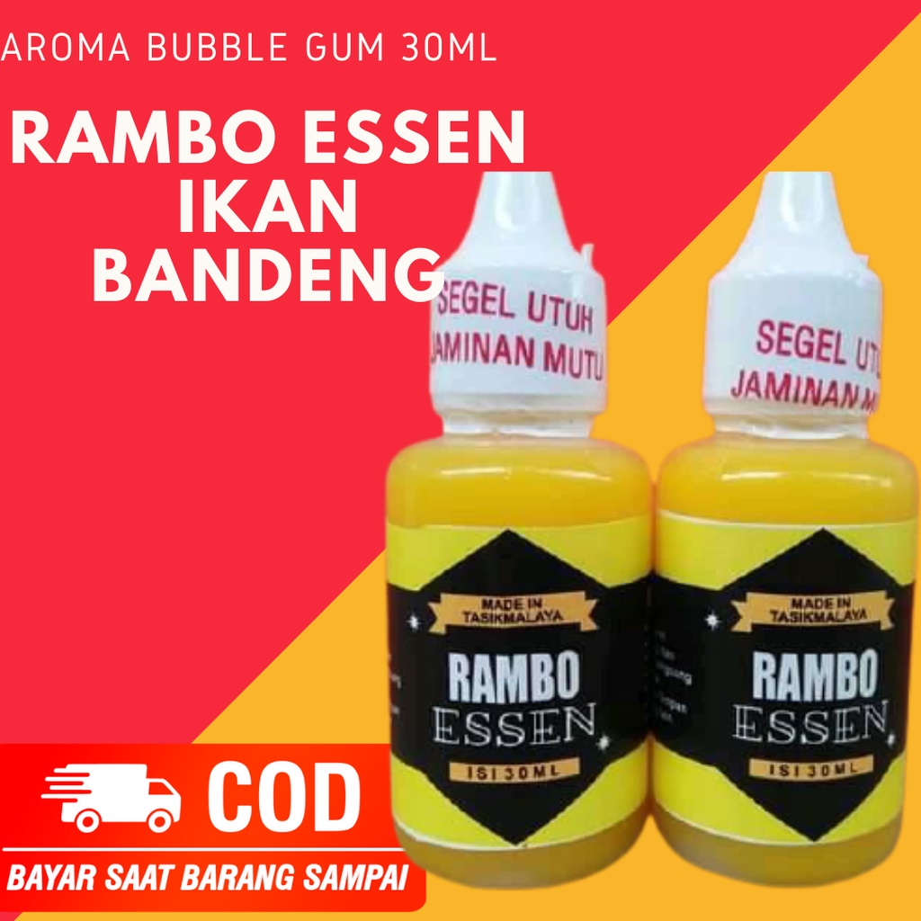 ESSEN IKAN BANDENG TERLARIS - RAMBO ESSEN AROMA BUBBLE   GUM