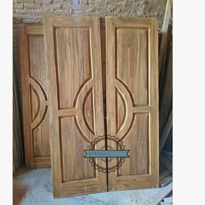Kusen & Pintu jati mentahan untuk rumah minimalis
