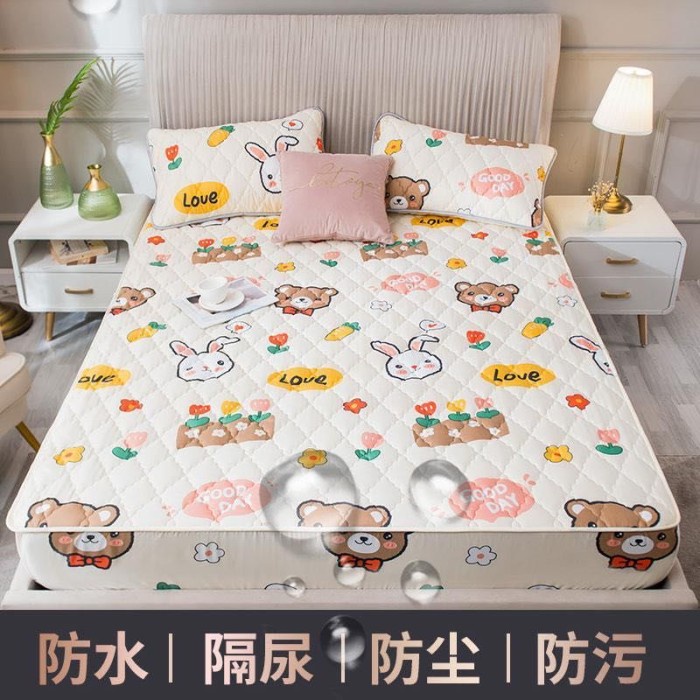 SPREI WATERPROOF PREMIUM MOTIF 180 X 200 - SPREI WATERPROOF ANTI AIR - SPREI 01, 90 X 200