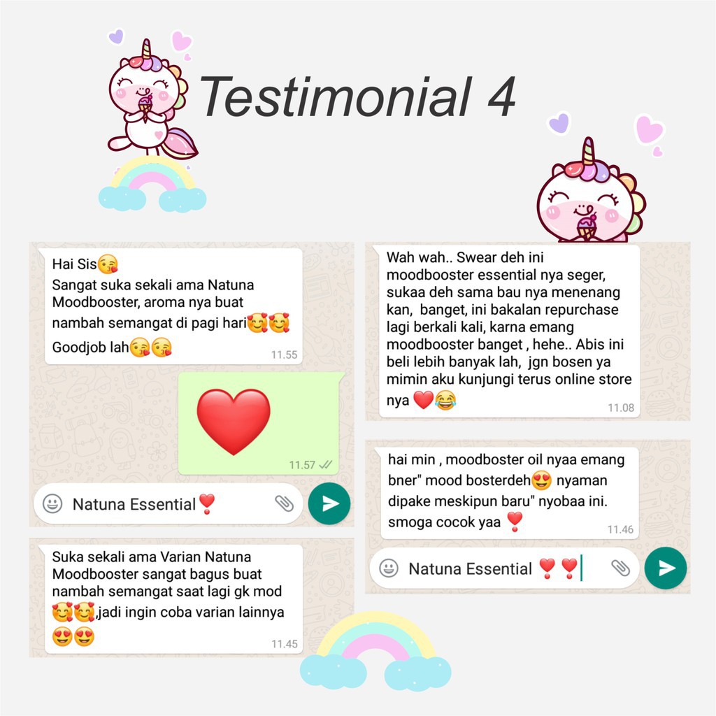 Natuna Moodbooster Essential Oil Minyak Essensial Atsiri Aroma Terapi EO Diffuser Difuser Humidifier