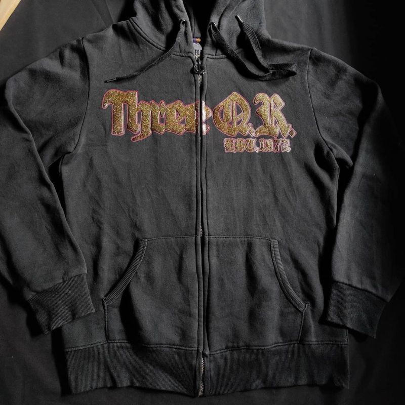 ThreeQR zipper hoodie original second