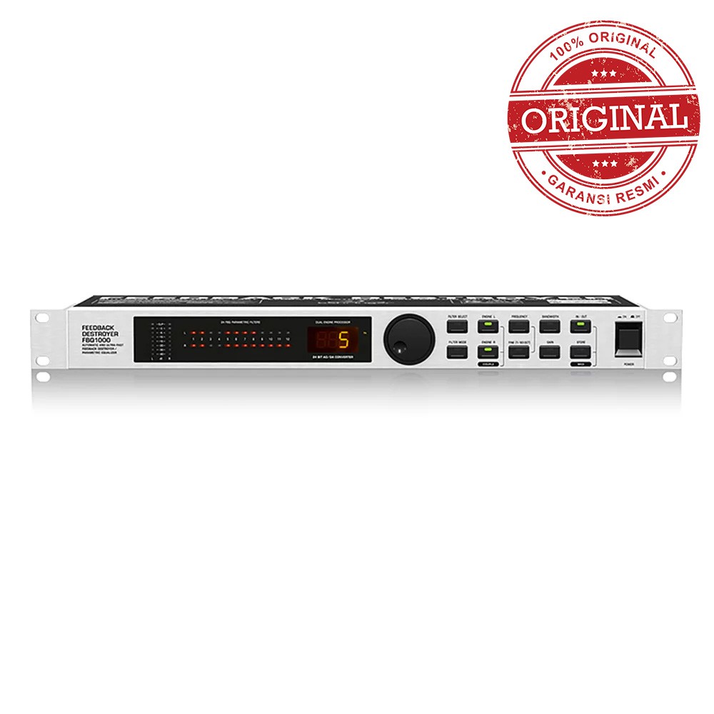 Behringer FBQ1000 FBQ-1000 FBQ 1000 Feedback Destroyer