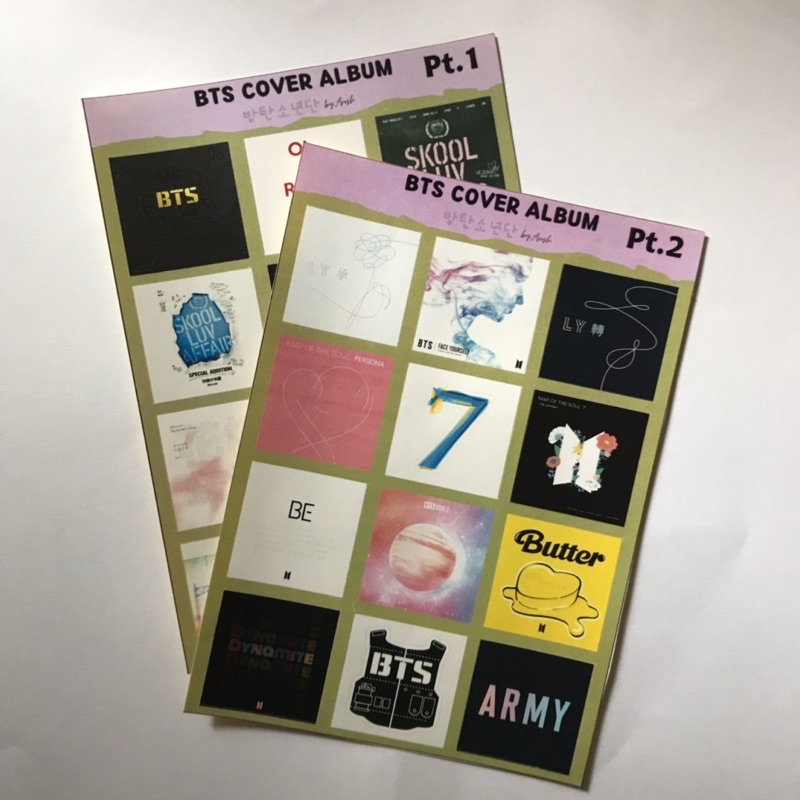 

[BTS STICKER] BTS Album Cover stiker