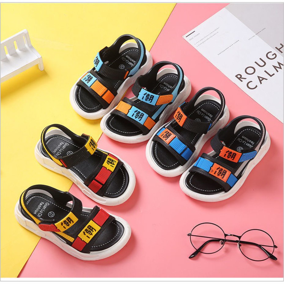 littlekiddoss SH2184 Sepatu Sandal Anak Laki-Laki Sepatu Sendal Anak Import Sendal Gunung Anak