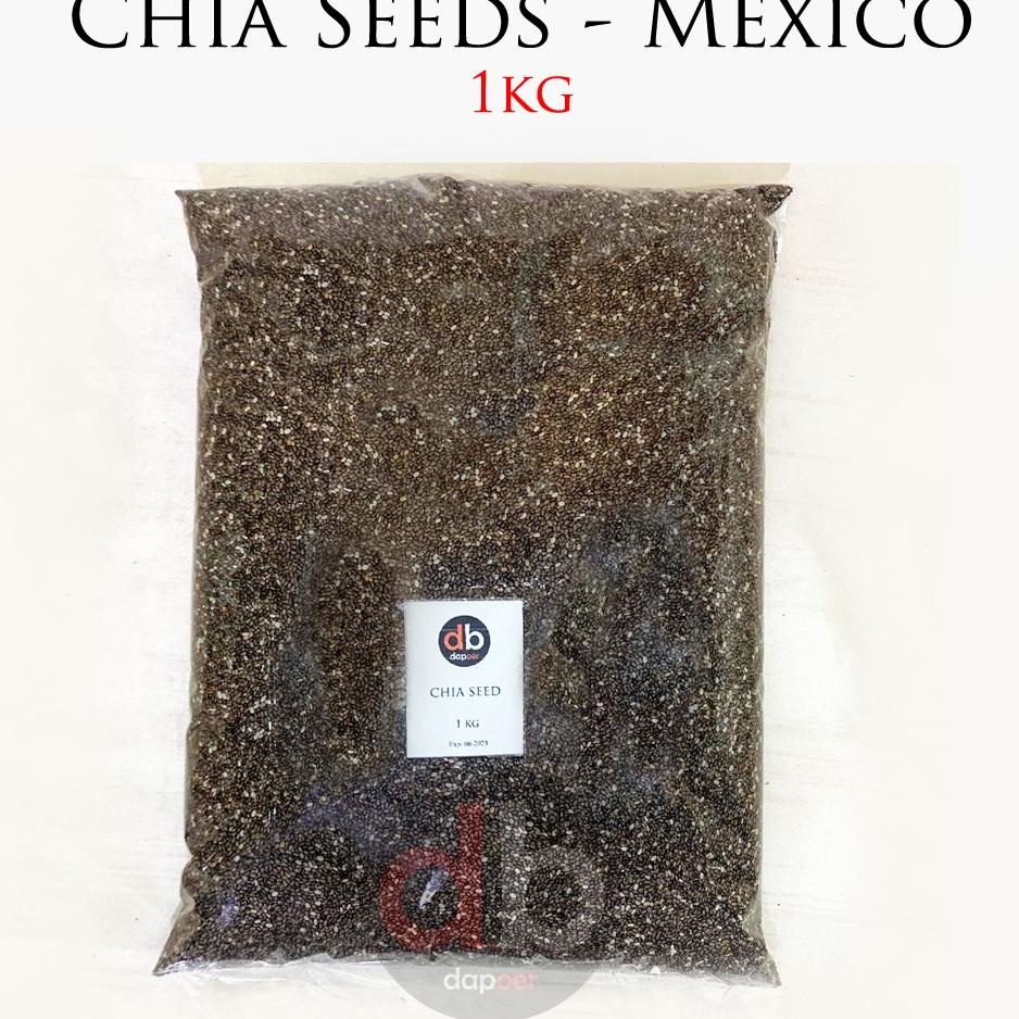 

[PRODUK JAMQT] Chia Seed ORGANIK 1kg MEXICO T8T