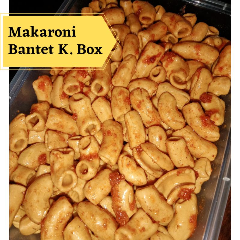 

[Bisa COD] Makaroni Bantet Kemasan Box 110 gram