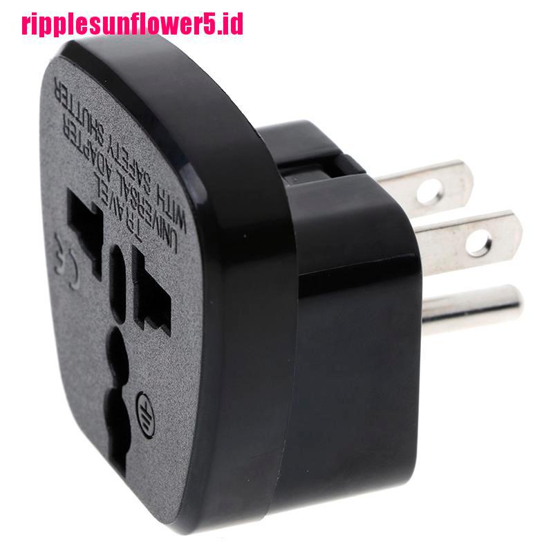 Adapter Konverter power plug EU UK AU Ke USA Canada AC Universal