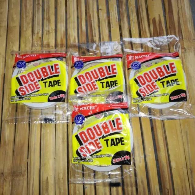 

Double tape Nachi 12mm double side tape nachi 12mm setengah inchi