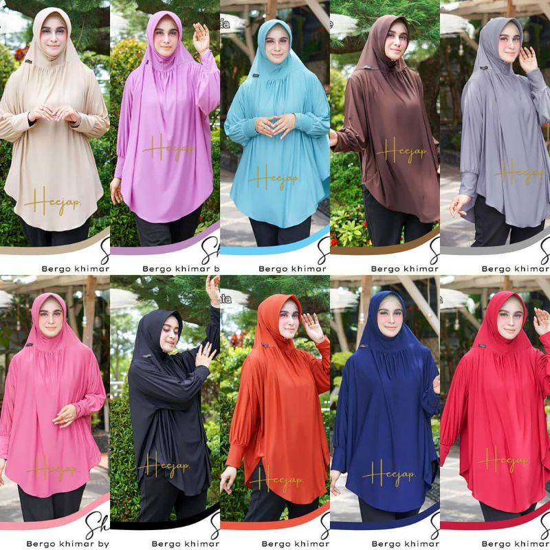 KHIMAR SHEEVA HEEJAP ORIGINAL ||  JILBAB TANGAN