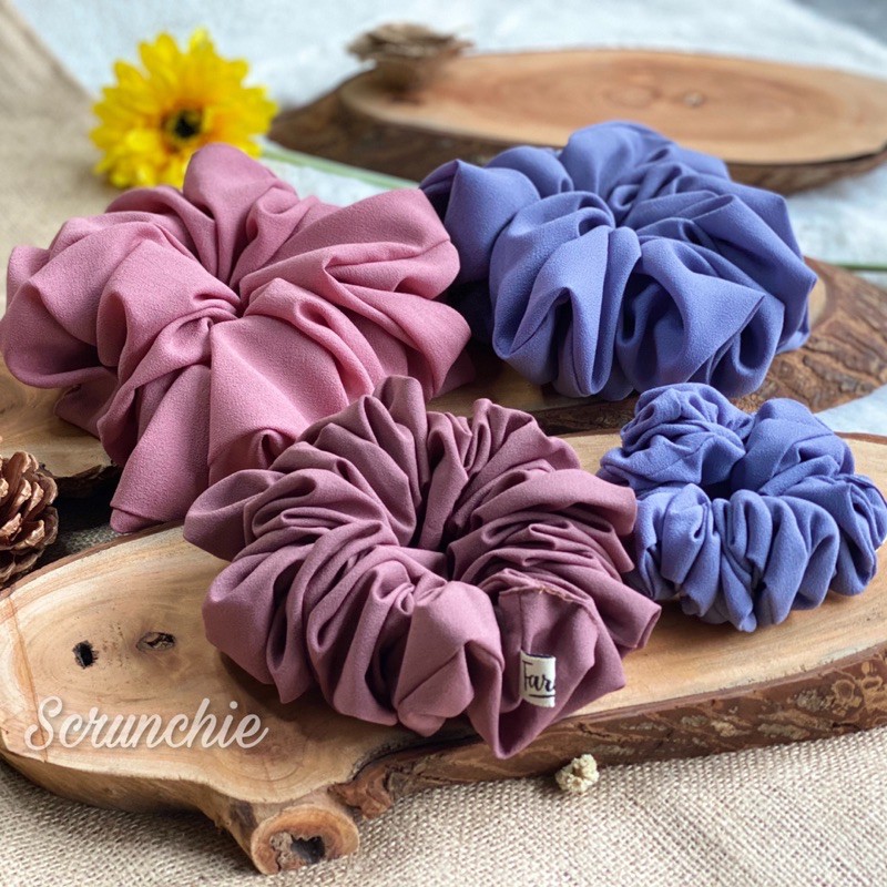 Scrunchie/ Cepol Rambut Motif Lucu Rayon