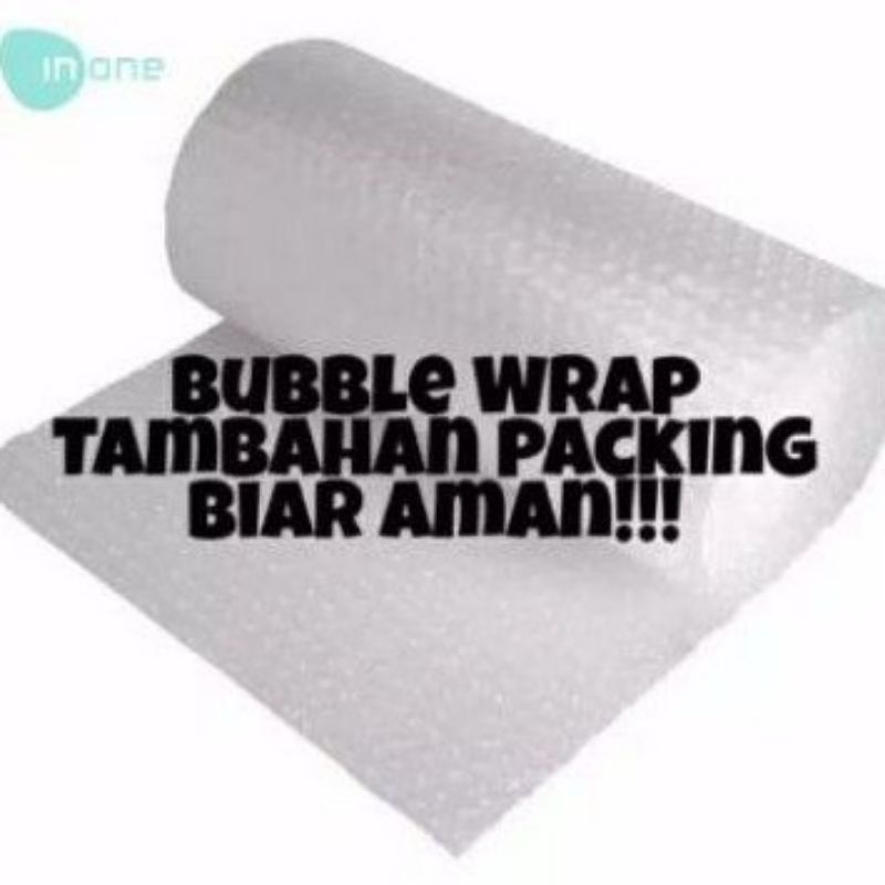 

BUBBLE WRAP / BUBBLE PACK TAMBAHAN UNTUK PACKING AGAR LEBIH AMAN