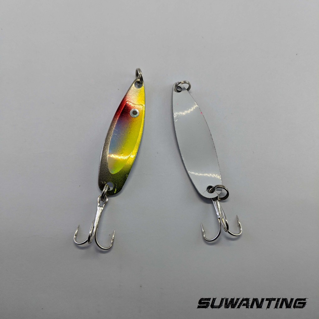 Umpan Lure Spoon Metal Hengjia 5cm 7g For Ultralight Casting