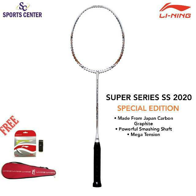 New Raket Badminton Lining Super Series SS 2020 Special Edition White