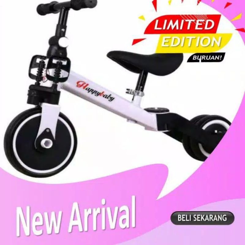 Sepeda Balance Happy baby 3 in 1