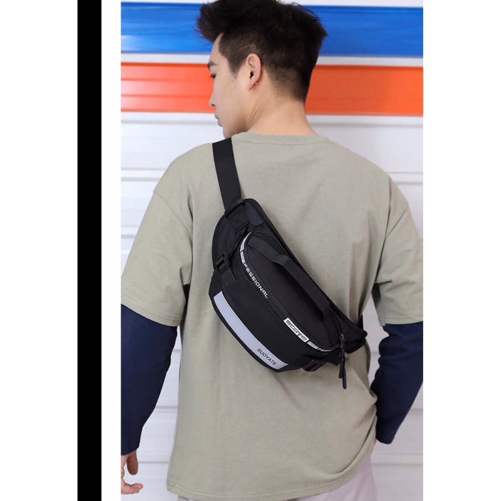 WAISTBAG PRIA/WANITA IMPORT TAS PINGGANG  / TAS SELEMPANG PRIA