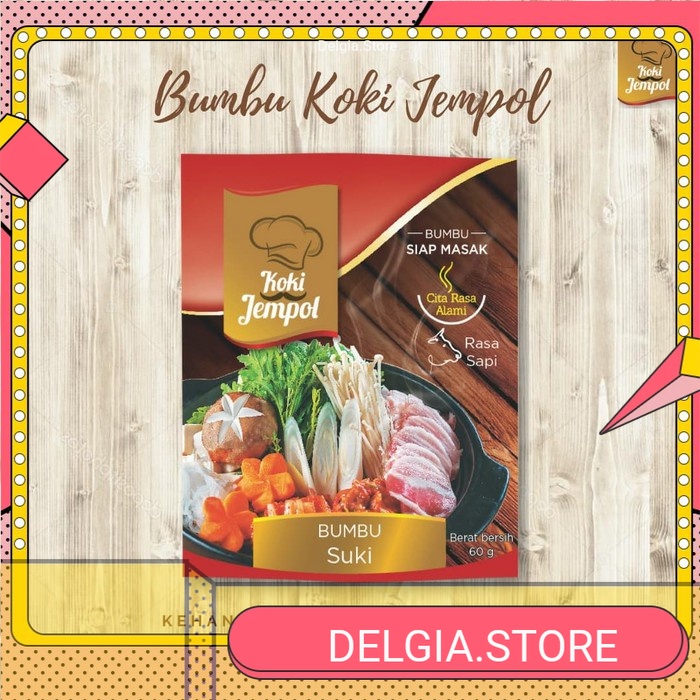 

KOKI JEMPOL SUKI 60gr Suki soup bumbu hotpot kuah shabu shabu