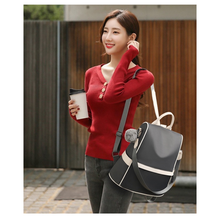 Tas Ransel Korea Multifungsi PX 803 - Tas Ransel Import - Tas Ransel Sekolah - Backpack Fashion - Ransel Sekolah korea