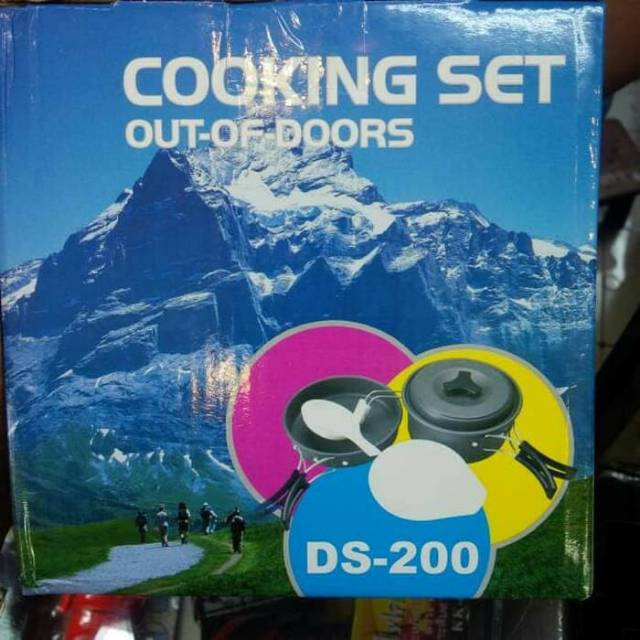 Cooking set camping / nesting