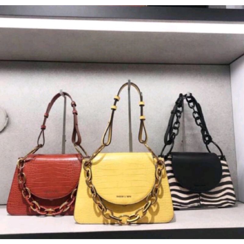 Charles and Keith Croco ORIGINAL 100%