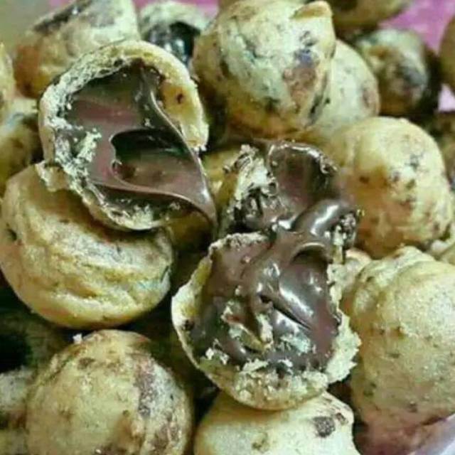 

Kue Sues kering isi coklat lumer 250gr