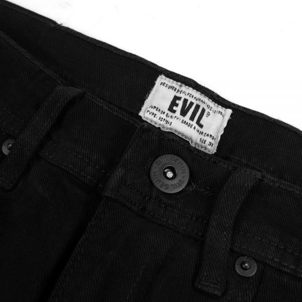 CELANA PANJANG DENIM EVIL ARMY | IN PAISLEY BLACK