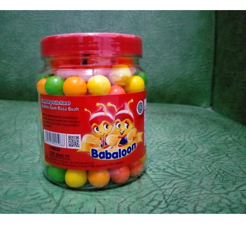 

[KODE PRODUK ABJ9V7393] PERMEN KARET BUAH BABALOON 287.5g (125x2.3g)