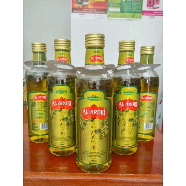 Minyak Zaitun Extra Virgin Al Arobi 285 ML - Minyak Zaitun Bisa Di Minum
