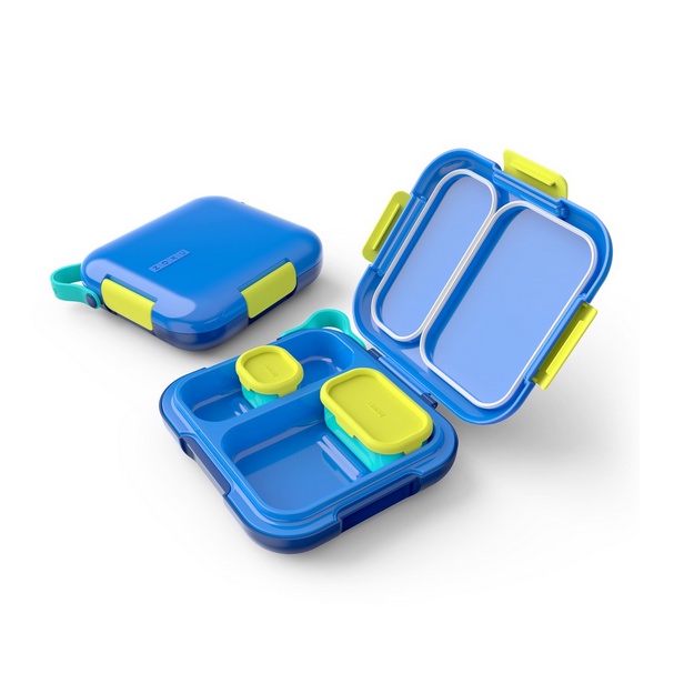 Zoku Neat Bento Lunchbox - Tempat Makan Anak Unik Tempat Makan Anak Anti Tumpah Kotak Makan Bento Anak Dan Dewasa Bekal Sekolah