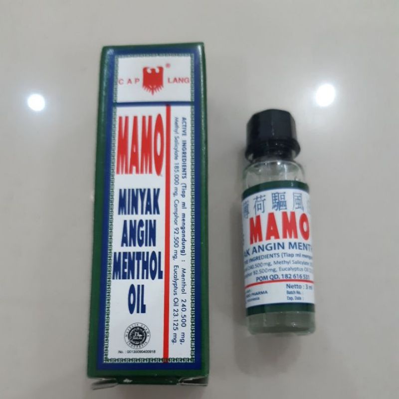 Minyak angin Menthol Mamo 3ml