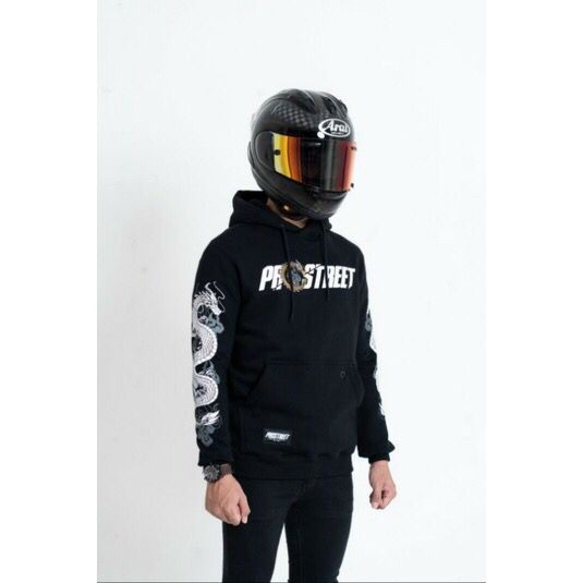 HOODIE PROSTREET KIN RYU BLACK NEW / JAKET SWEATER HOODIE SUNMORI PROSTREET NAGA EMAS / HOODIE DRAGO