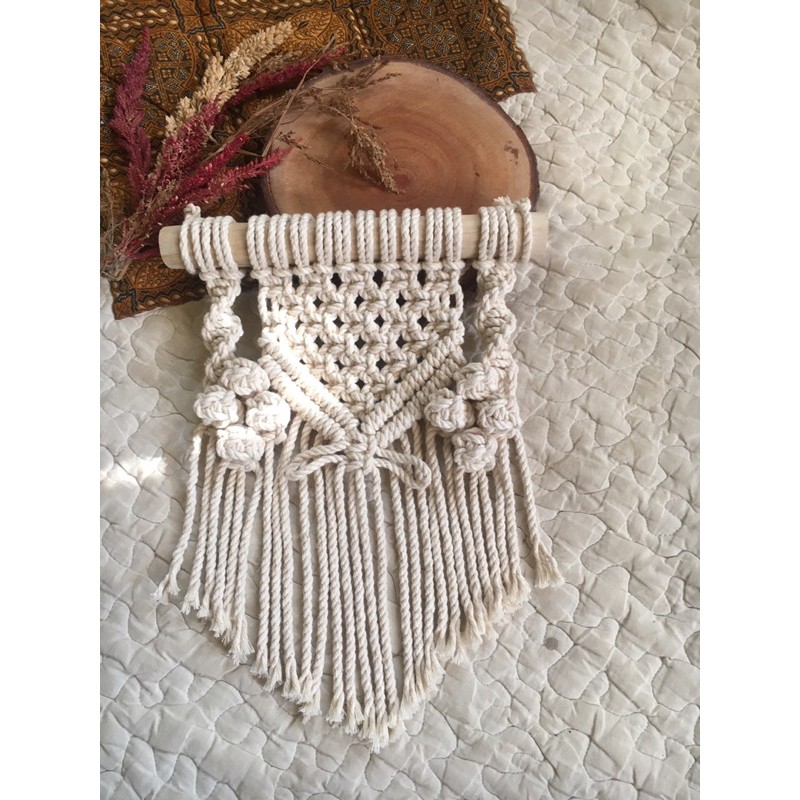 Macrame / MM012 / macrame murah / macrame wall hanging / hiasan dinding