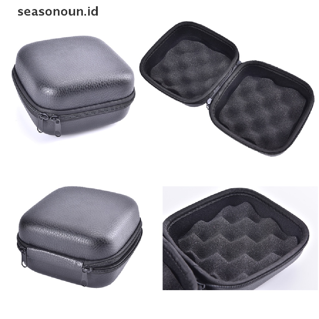 (seasonoun) Tas Penyimpanan Reel Pancing Bahan Kulit Tahan Air Shockproof