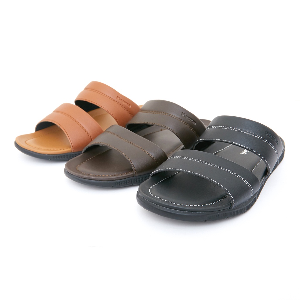 [CLEARANCE] Kingman Sandal Pria Kekinian Malmo Original Sandal Kulit Premium Kualitas Import