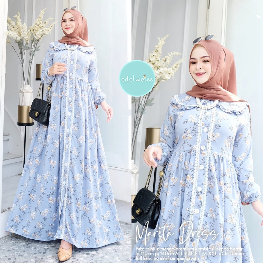 MARETA DRESS / EDELWEISS