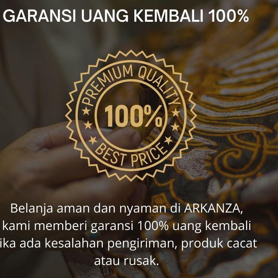 Stok terbatas.. Hem Atasan Kemeja Baju Batik Pria Cowok Laki Laki Slimfit Full Lapis Furing Lengan P