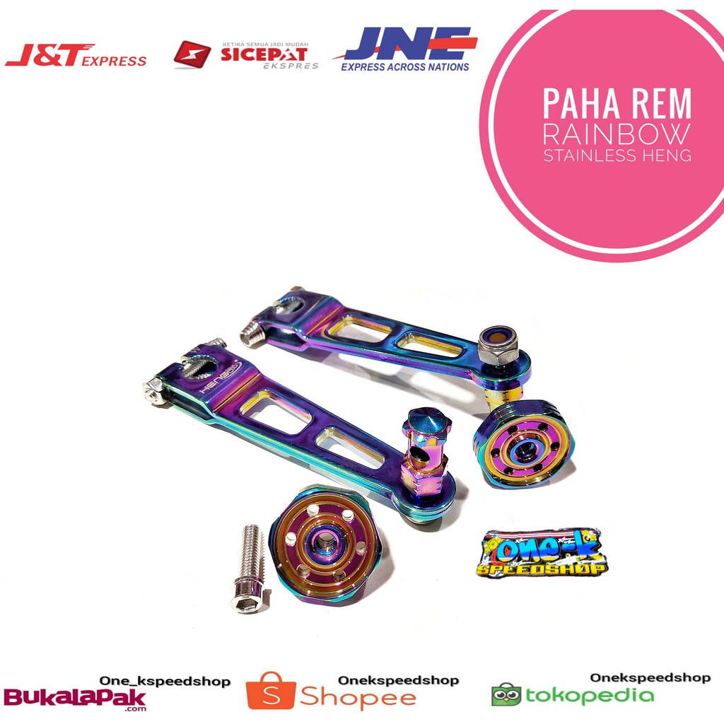 PAHA REM LURUS RAINBOW STAINLES ORIGINAL HENG THAILAND