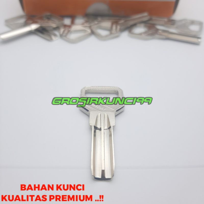 Bahan kunci ferza titik W panjang . bahan kunci gembok . bahan ahli kunci . kunci W titik panjang