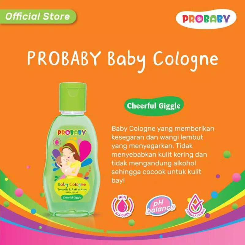 Probaby cologne silky cuddle/cheerfull giggle/lovey sky 100ml