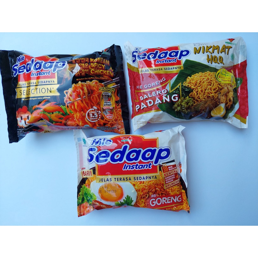 

MIE SEDAAP GORENG / MIE SEDAAP INSTAN GORENG