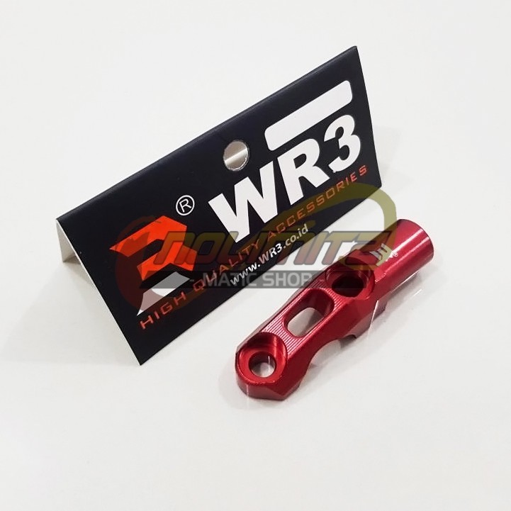Breket Dudukan Mirror Holder Lubang Baut Spion Stang WR3 Universal