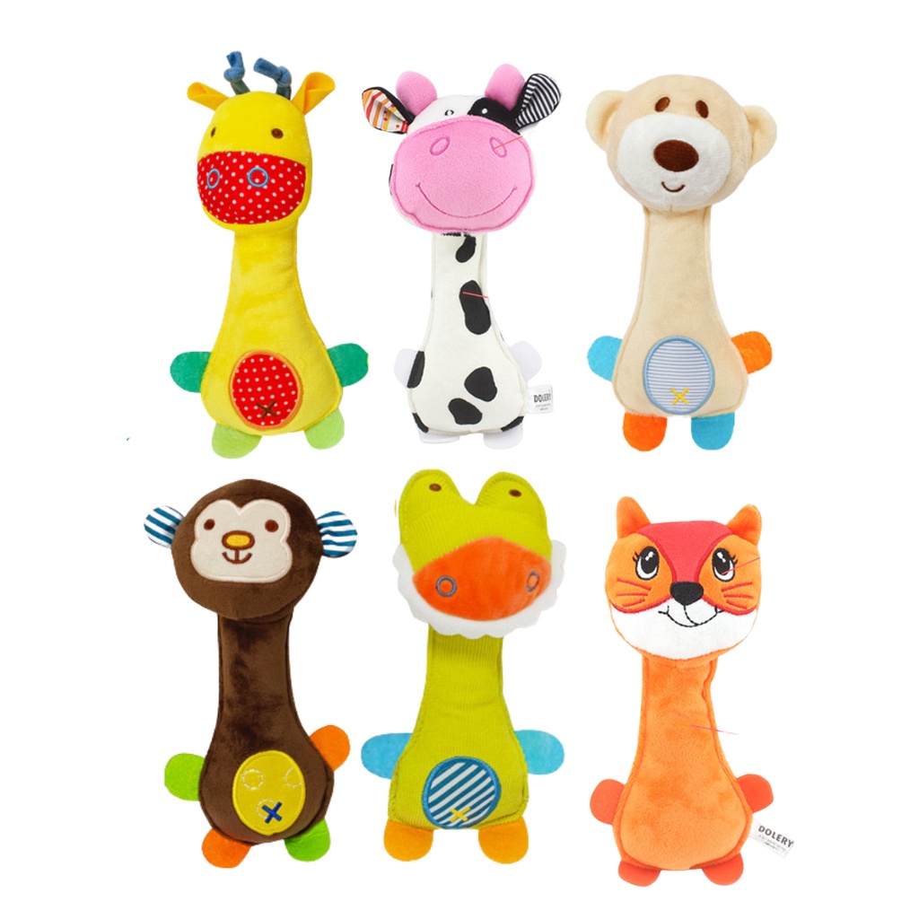 SQUEEZE RATTLE | mainan rattle tangan gigit bayi | Skiphop Rattle