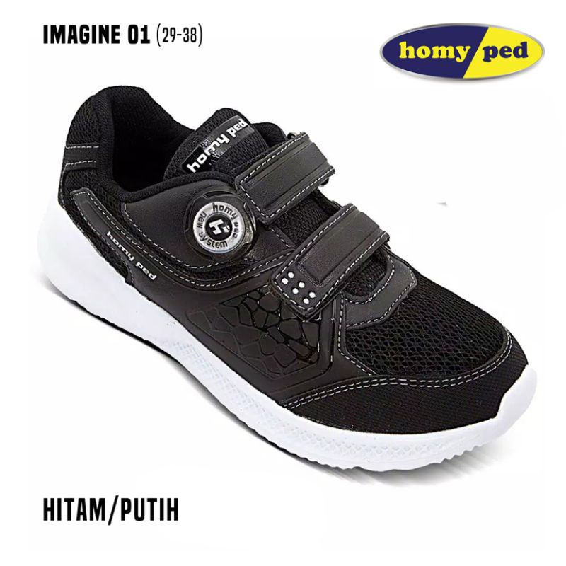 Sepatu sekolah anak Homyped Imagine 01 original 100%(hanya sepatu saja,tidak include mainan)