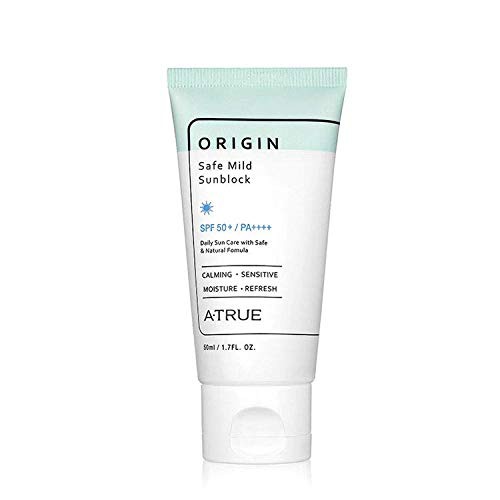 atrue origin safe mild sunblock spf 50+ PA++++ 50ml [ORIGINAL KOREA 100%]