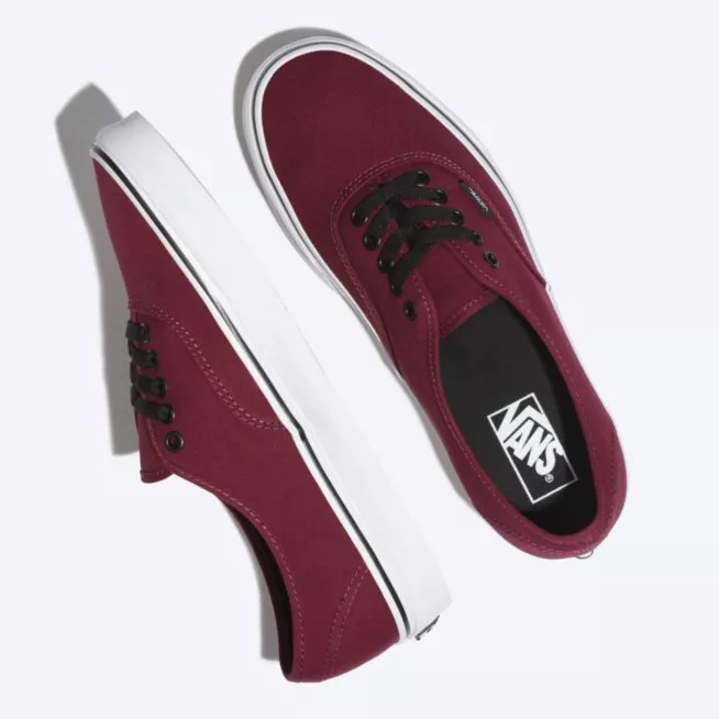 Sepatu Sneakers Era Authentic Sepatu Vans Maroon Sepatu Pria Wanita