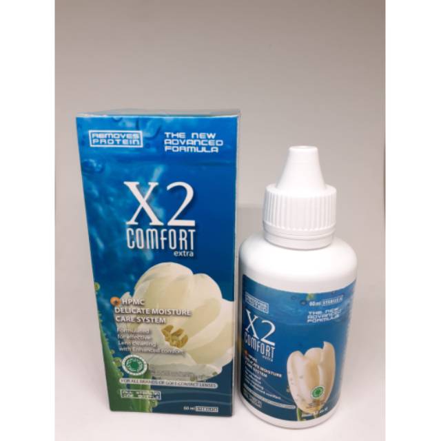 X2 Air Softlens 60ml - Cairan Pembersih Softlens