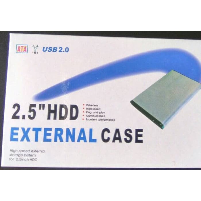 External Casing 2.5&quot; Inch Sata Usb 2.0 Hardisk/ Hdd Enclosure