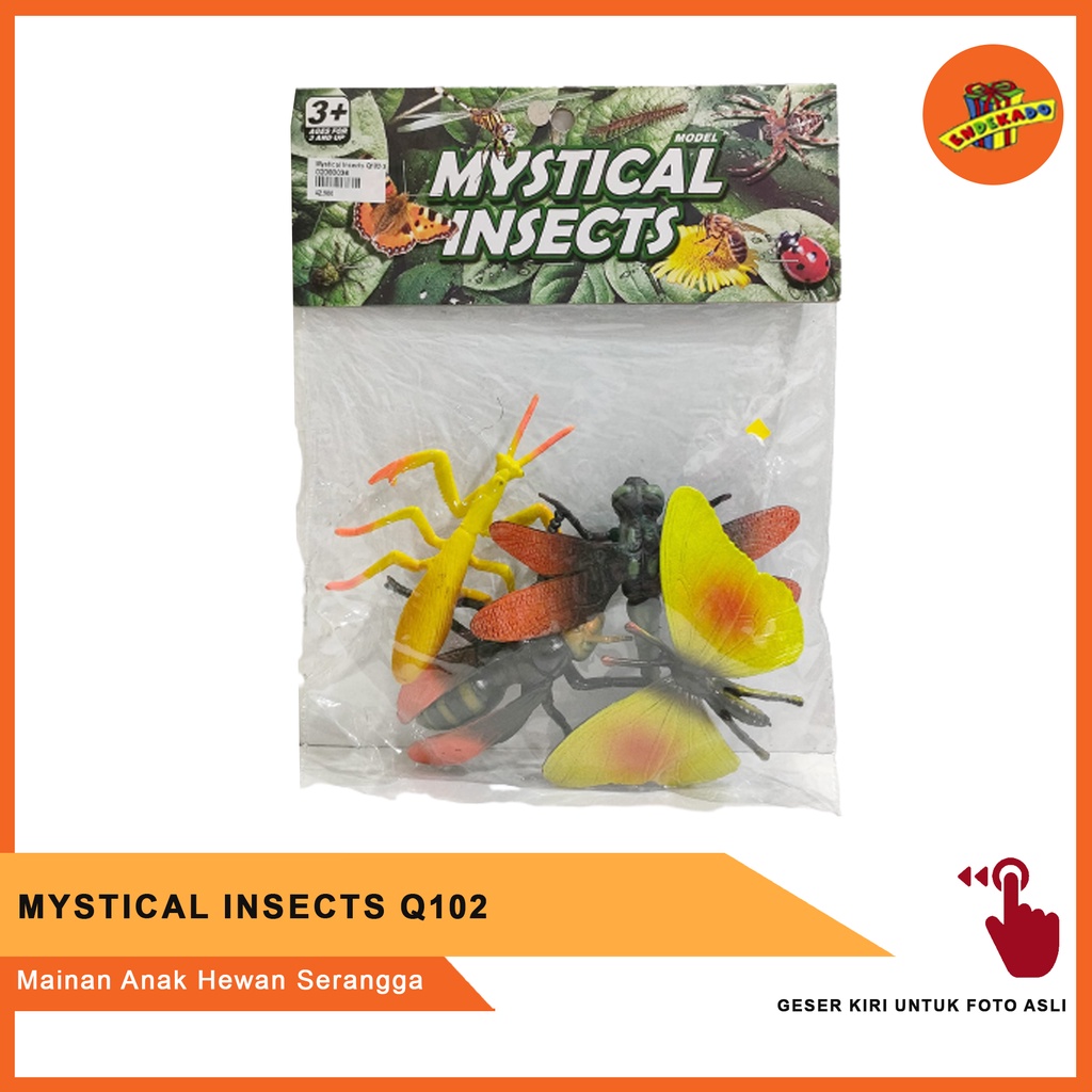 MAKASSAR! MYSTICAL INSECTS Q102 - Mainan Anak Hewan Serangga