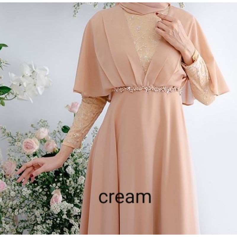 aluna-gaun pesta-gaun kondangan-gaun formal-long dress-gaun lamaran-gaun wisuda-gaun terbaru