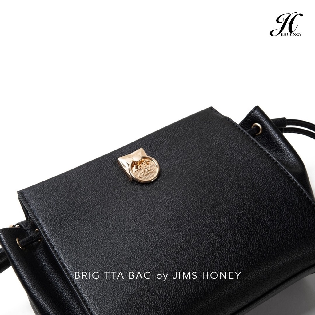 Jims Honey Brigitta Bag Tas Selempang Wanita Korea Fashion Import Sling Bag Rantai