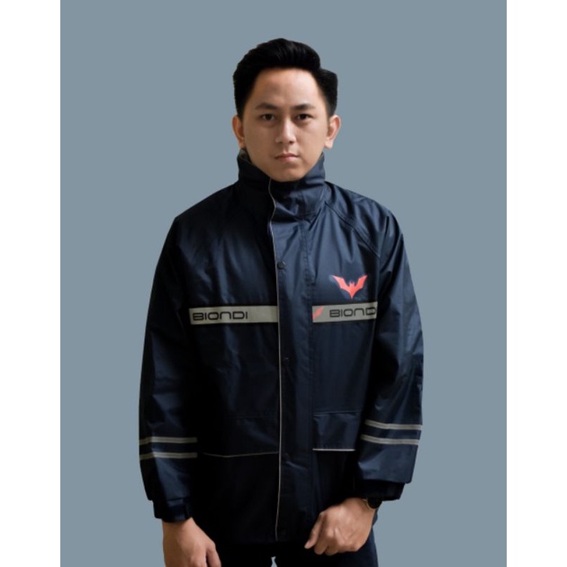 cuci gudang / promo murah JAS HUJAN RAINCOAT WATERPROOF & WINDPROOF MEREK BIONDI ORIGINAL